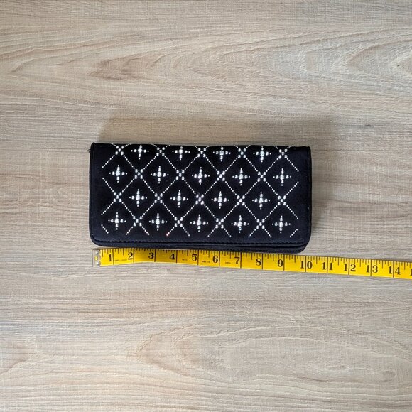 EUC White House Black Market Black Suede - Picture 2 of 6